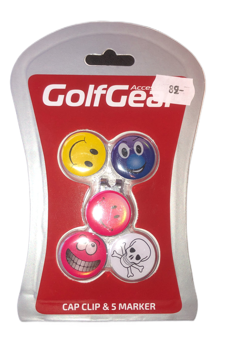 Golf Gear Cap Clip & 5 Marker