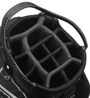 TaylorMade LiteCart 8.0 Vagnbag BLACK/WHITE/GREY