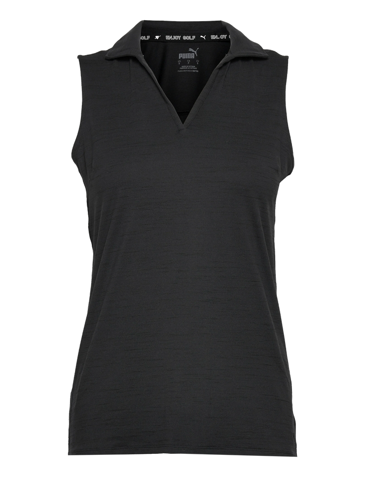 Puma W Cloudspun Coast Polo Puma Black/Heather