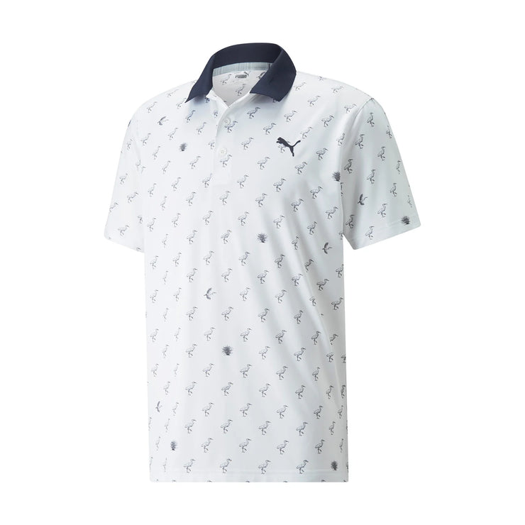 Puma Mattr Egrets Polo Bright White/Old Gold