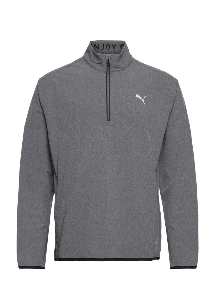 Puma Marin Woven 1/4 Zip Puma Black-Heather