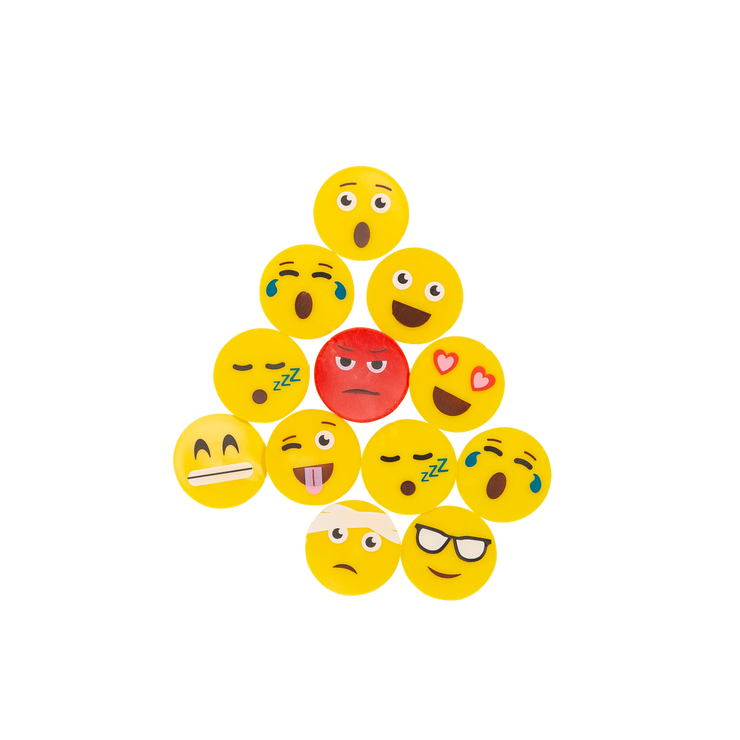 Smiley ballmarker 12 p